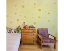 Gold Polka Dot Spots Stickers - Other Colours Available